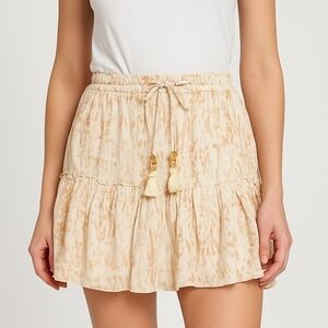 Esqualo Ruffle Skirt Tie Waist